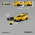 Subaru Varis WRX Widebody Ver.3 1:64 CM Model Amarelo - Imagem 1
