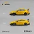 Subaru Varis WRX Widebody Ver.3 1:64 CM Model Amarelo - Imagem 2