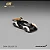 McLaren Solus GT 1:64 CM Model Preto Branco - Imagem 5
