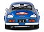 Alpine A110 1600S Rallye Monte Carlo 1972 1:18 Solido Azul - Imagem 4