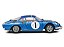 Alpine A110 1600S Rallye Monte Carlo 1972 1:18 Solido Azul - Imagem 10