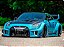 Nissan GT-R (R35) Liberty Walk Silhouette Body Kit 2025 1:18 Solido Azul - Imagem 1