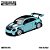 Beetle RS Sunny Utetheisa PSC-TimeMicro 1:64 TimeMicro Azul - Imagem 1