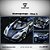 Koenigsegg One1 Police Car 1:64 TimeMicro - Imagem 2