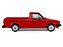 Volkswagen Caddy MK1 1982 1:43 Solido Vermelho - Imagem 8