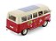 Volkswagen Kombi T1 Bus 1963 1:24 Welly Vermelho - Imagem 2