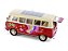 Volkswagen Kombi T1 Bus 1963 1:24 Welly Vermelho - Imagem 4