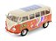 Volkswagen Kombi T1 Bus 1963 1:24 Welly Laranja - Imagem 1