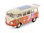 Volkswagen Kombi T1 Bus 1963 1:24 Welly Laranja - Imagem 4