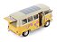 Volkswagen Kombi T1 Bus 1963 1:24 Welly Amarelo - Imagem 6