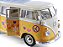 Volkswagen Kombi T1 Bus 1963 1:24 Welly Amarelo - Imagem 3