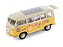 Volkswagen Kombi T1 Bus 1963 1:24 Welly Amarelo - Imagem 5