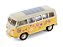 Volkswagen Kombi T1 Bus 1963 1:24 Welly Amarelo - Imagem 1