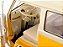 Volkswagen Kombi T1 Bus 1963 1:24 Welly Amarelo - Imagem 5