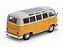 Volkswagen Kombi T1 Bus 1963 1:24 Welly Amarelo - Imagem 2