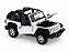 Jeep Wrangler Rubicon Conversível 2007 1:24 Welly Branco - Imagem 3