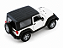 Jeep Wrangler Rubicon SoftTop 2007 1:24 Welly Branco - Imagem 2