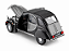 Citroen 2CV 6 Charleston 1:24 Welly Cinza - Imagem 4