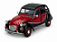 Citroen 2CV 6 Charleston 1:24 Welly Vermelho - Imagem 1