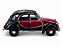 Citroen 2CV 6 Charleston 1:24 Welly Vermelho - Imagem 4