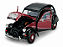 Citroen 2CV 6 Charleston 1:24 Welly Vermelho - Imagem 3