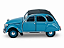 Citroen 2CV 1:24 Welly Azul - Imagem 4