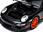 Porsche 911 GT3 RS 1:24 Welly Preto - Imagem 3