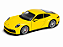 Porsche 911 Carrera 4S 1:24 Welly Amarelo - Imagem 1