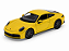 Porsche 911 Carrera 4S 1:24 Welly Amarelo - Imagem 1