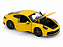 Porsche 911 Carrera 4S 1:24 Welly Amarelo - Imagem 4