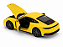 Porsche 911 Carrera 4S 1:24 Welly Amarelo - Imagem 5