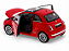 Fiat 500 2007 1:24 Welly Vermelho - Imagem 5