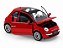 Fiat 500 2007 1:24 Welly Vermelho - Imagem 4