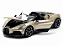 Bugatti W16 Mistral 1:24 Welly Dourado - Imagem 6