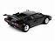 Lamborghini Countach 1:24 Welly Preto - Imagem 2