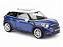 Mini Cooper S Paceman 1:24 Welly Azul - Imagem 4