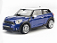 Mini Cooper S Paceman 1:24 Welly Azul - Imagem 1