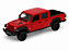 Jeep Gladiator 2020 1:24 Welly Laranja - Imagem 1