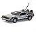 Delorean Time Machine Back to the Future Welly 1:24 - Imagem 1