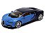 Bugatti Chiron 1:24 Welly Azul - Imagem 1