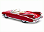 Cadillac Eldorado Biarritz 1959 1:18 Maisto Premiere Edition Vermelho - Imagem 2
