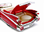 Cadillac Eldorado Biarritz 1959 1:18 Maisto Premiere Edition Vermelho - Imagem 4