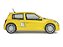 Renault Clio V6 PH.2 2004 1:43 Solido Amarelo - Imagem 8