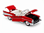 Chevrolet Bel Air Convertible 1:18 Maisto Vermelho - Imagem 3