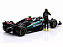 Fórmula 1 Mercedes AMG W15 Lewis Hamilton 2024 1:24 Bburago c/ Figura - Imagem 2