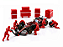 Fórmula 1 Pit Stop Ferrari SF-25 Lewis Hamilton 2025 1:43 Bburago - Imagem 2