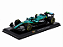 Fórmula 1 Aston Martin AMR25 Fernando Alonso 2025 c/ Piloto 1:24 Bburago - Imagem 6