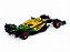 Ayrton Senna Tribute Fórmula 1 McLaren MCL38 GP Mônaco 2024 Norris 1:24 Bburago - Imagem 2