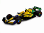 Ayrton Senna Tribute Fórmula 1 McLaren MCL38 GP Mônaco 2024 Norris 1:24 Bburago - Imagem 1