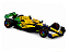 Ayrton Senna Tribute Fórmula 1 McLaren MCL38 GP Mônaco 2024 Norris 1:24 Bburago - Imagem 3